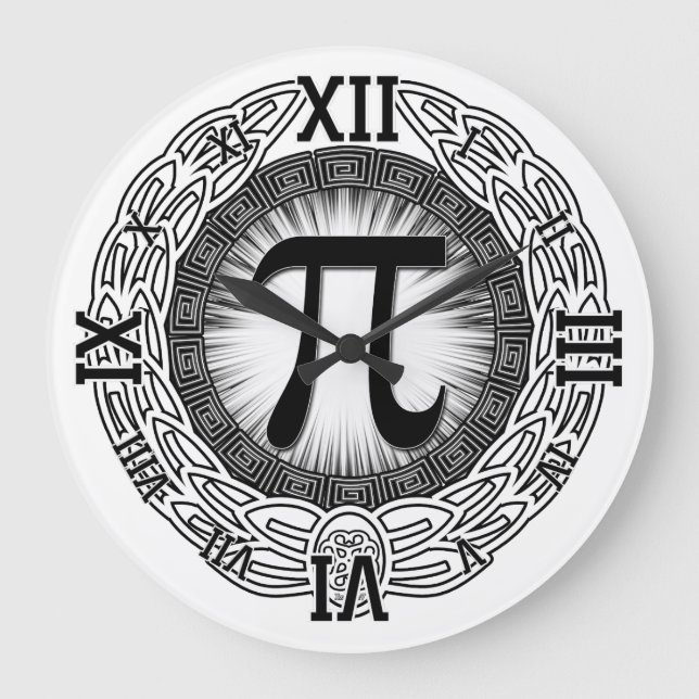 Relógio Grande Emblema PI (Frente)