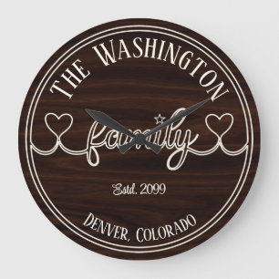 Relógio Grande Escrita na família Ivory sobre o fundo do efeito s