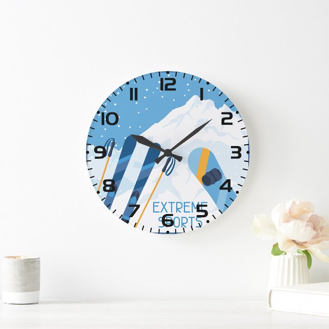 Relógio Grande Esportes Extremos de inverno (Criador carregado)