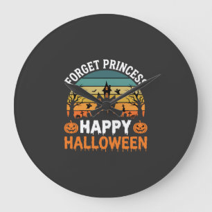 Relógio Grande Esqueça Princesa Feliz Casa Assombrada de Hallowee