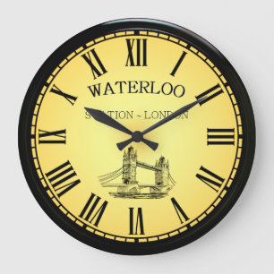Relógio Grande Estação Waterloo ~ Tower Bridge ~ Londres Inglat