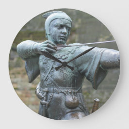 Relógio Grande Estátua Nottingham de Robin Hood