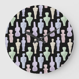 Relógio Grande Estatuetas Cicládicas