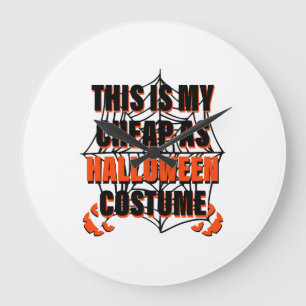 Relógio Grande Este É Meu Fantasia De Halloween Barato - Hallowee