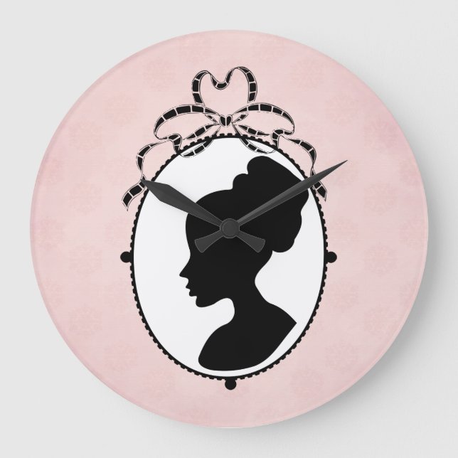 Relógio Grande Estilo Vitoriano 60 Cameo (Frente)