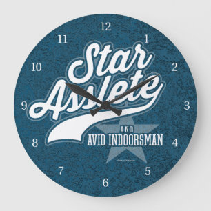 Relógio Grande Estrela Asslete (Indoorsman ávido)