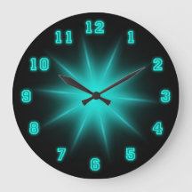 Estrela Neon Azul de 10,75"