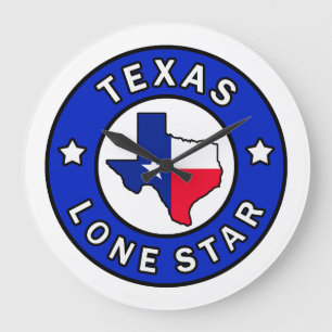 Relógio Grande Estrela solitária de Texas