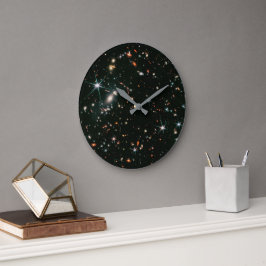 Relógio Grande Estrelas Telescópicas de Galáxias de Espaço Profun