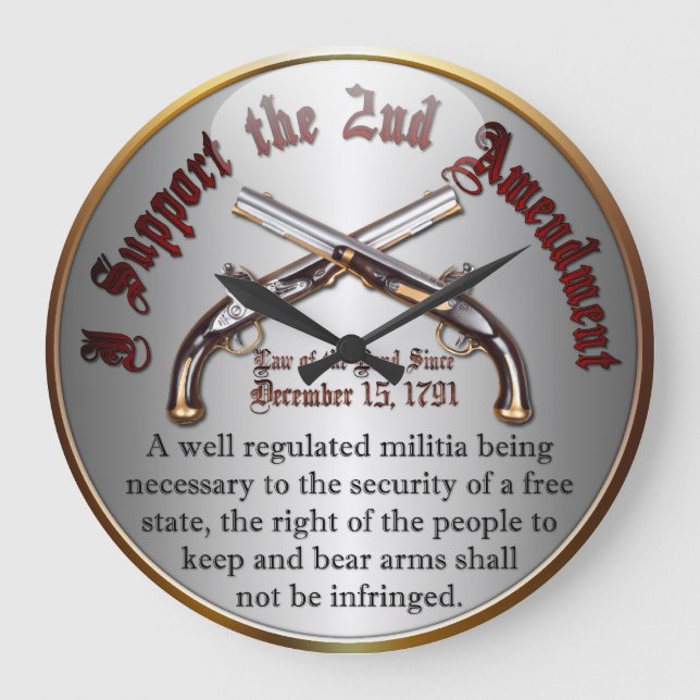 Relógio Grande Eu apoio a ?a alteração (Frente)