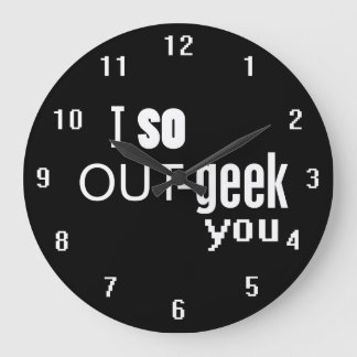 Relógio Grande Eu te geek