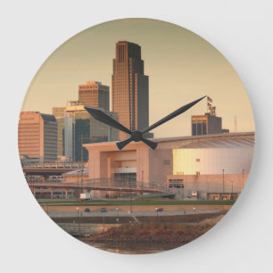 Relógio Grande EUA, Nebraska, Omaha, Skyline