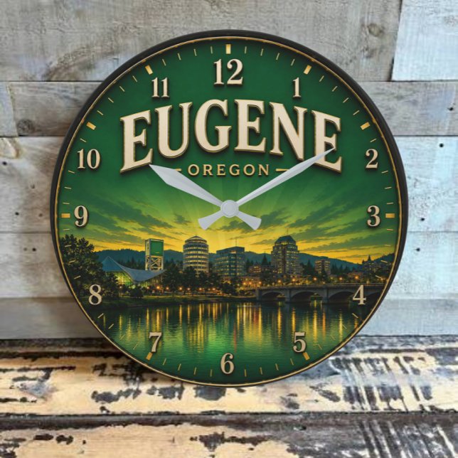Relógio Grande Eugene Oregon (Criador carregado)