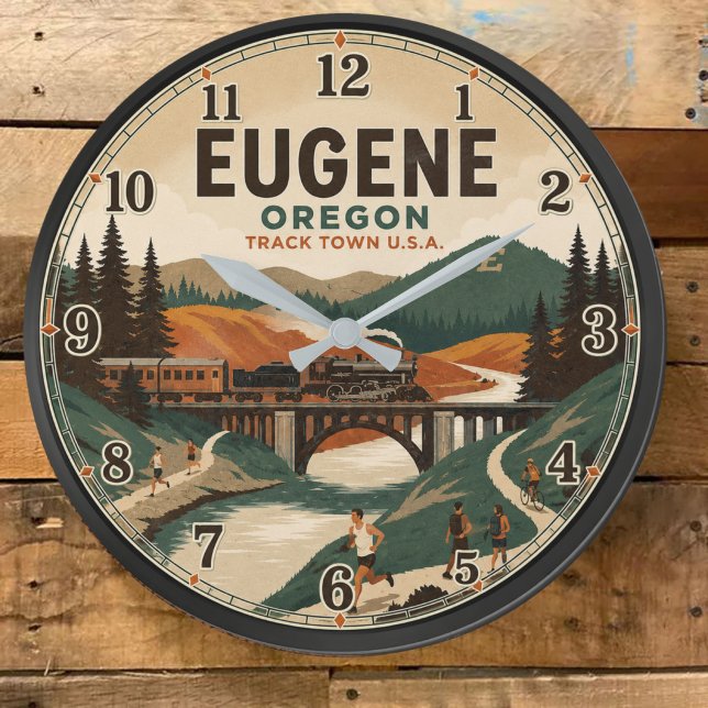 Relógio Grande Eugene Oregon (Criador carregado)