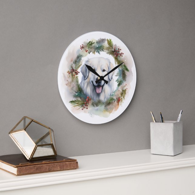 Relógio Grande Excelente Pirenéus Fúria Festiva Fúria Fúria (Escritório)