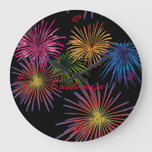 Relógio Grande Explosão de Thunder_Cove do Fireworks