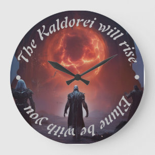 Relógio Grande Fã do World Warcraft fez Wall Clock