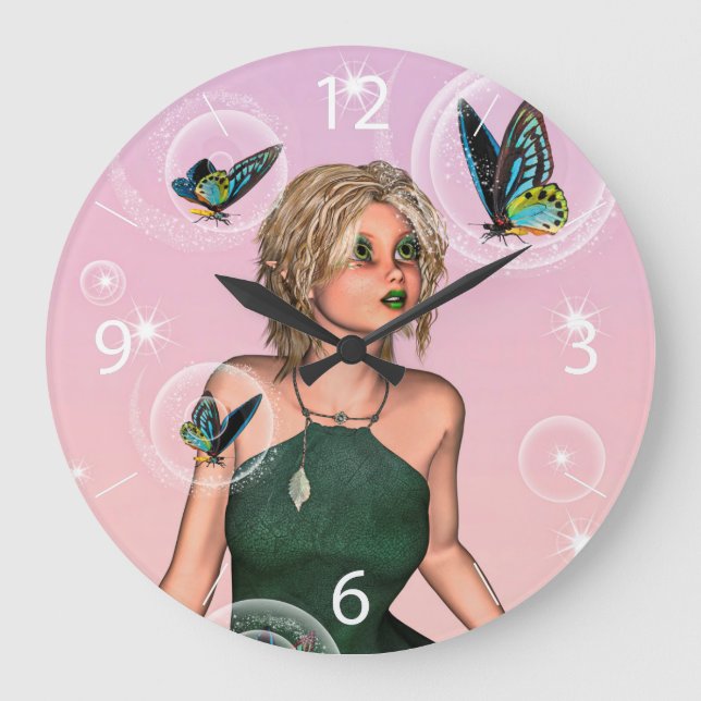 Relógio Grande Fada Fátea (Frente)