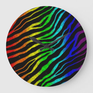 Relógio Grande Faixa de TempoEspaçoLimitada - Espectro de Luz