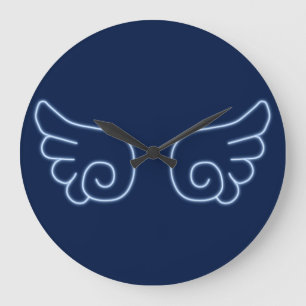 Relógio Grande Falln Chibi Angel Wings