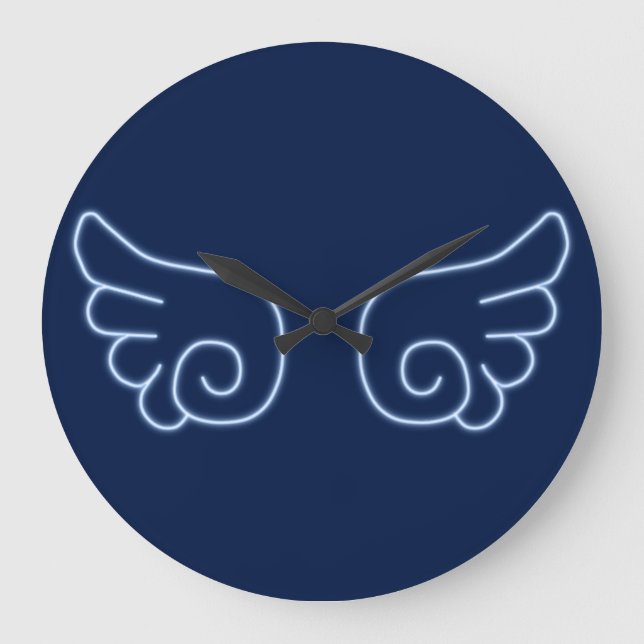 Relógio Grande Falln Chibi Angel Wings (Frente)
