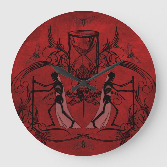 Relógio Grande Falln Memento Mori (Frente)