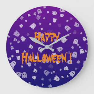 Relógio Grande Fantasmas de Halloween