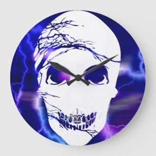 Relógio Grande Fantasy Skull #9