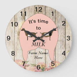 Relógio Grande Fazenda de Cabra Leiteira Nigeriana