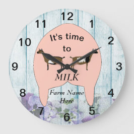 Relógio Grande Fazenda de Cabra Leiteira Nigeriana