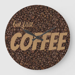 Relógio Grande Feijões de café