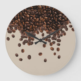 Relógio Grande Feijões de café