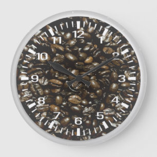 Relógio Grande Feijões de café