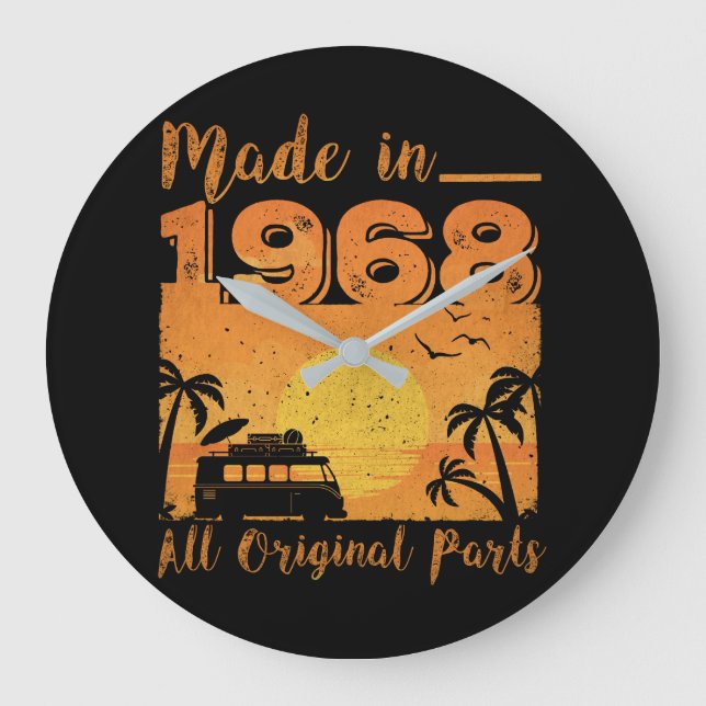 Relógio Grande Feito em 1968, com todas as peças originais do 50º (Frente)