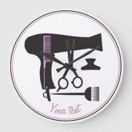 Relógio Grande Ferramentas dos penteados