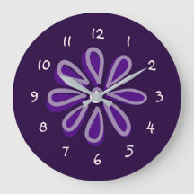 Flor de Doodle Roxo Chic