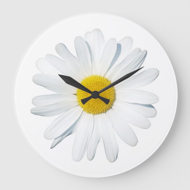 Relógio Grande Flores | Daisy Solteiro (Frente)