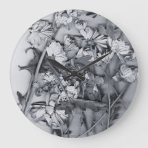 Flores em Preto e Branco