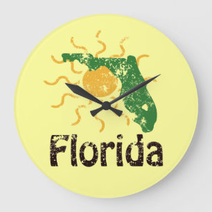 Relógio Grande Florida ensolarado