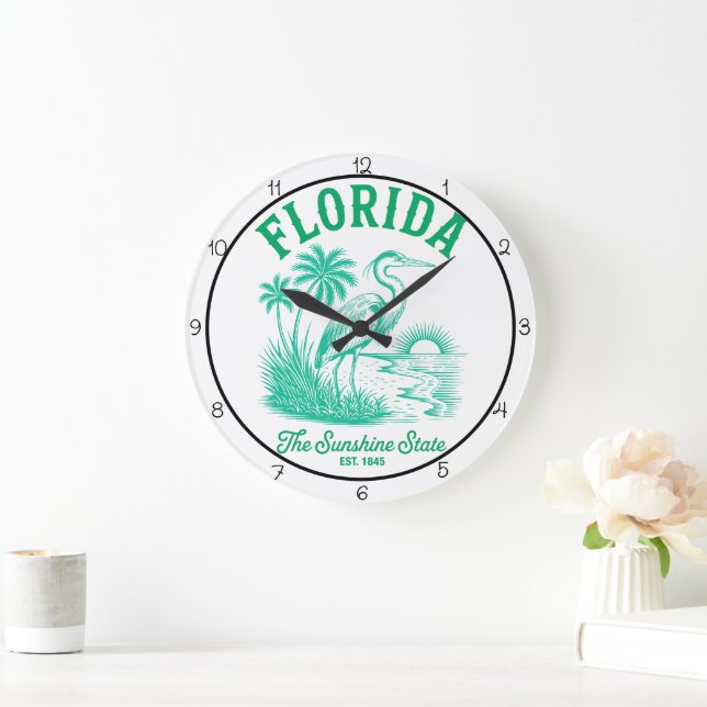 Relógio Grande Florida Sunshine State Timepiece (Lar)