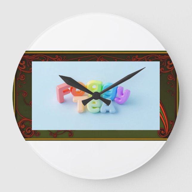 Relógio Grande Foggy clock (Frente)