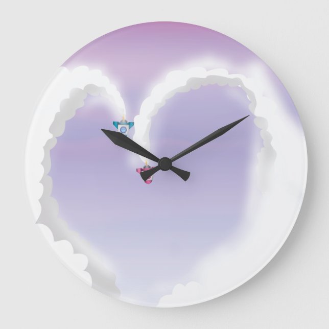 Relógio Grande Foguetes! (Frente)