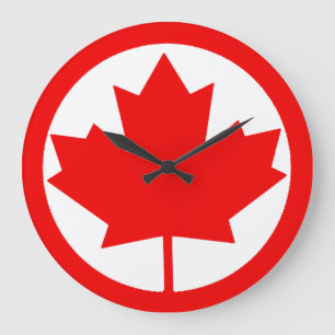 Relógio Grande Folha de Mapeamento do Canadá
