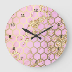 Relógio Grande folha fina e folheto picante alveolado