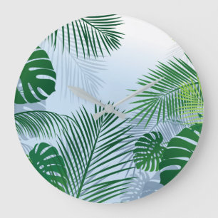 Relógio Grande Folhas 3