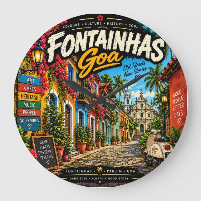 Relógio Grande Fontainhas  (Frente)
