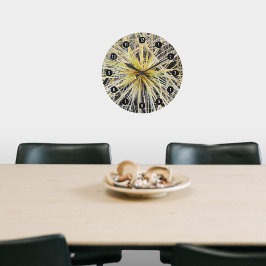 Relógio Grande Foto Personalizada do Spinifex, Grass da Nova Zelâ