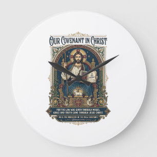 Relógio Grande Fotógrafo de Casamento de Jesus Camiseta Cristã