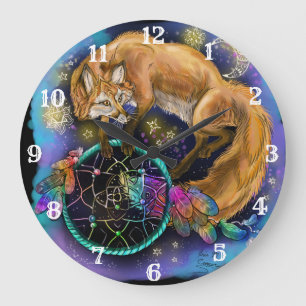 Relógio Grande Fox de Dreamcatcher