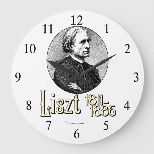 Relógio Grande Franz Liszt (Frente)